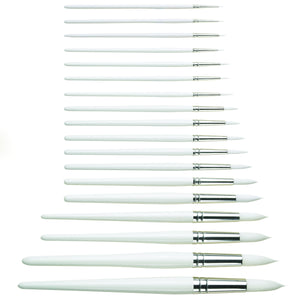 Series 31 Polar White Nylon All Purpose Brush, Round