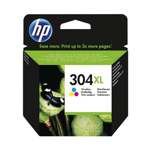 HP 304XL Tri-Colour Ink Cartridge