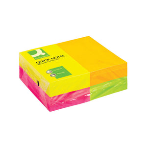 Quick Notes 76x127mm Neon Pack 12