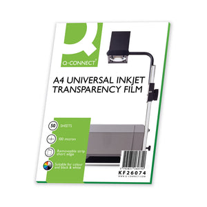 A4 InkjetJet Clear Over Head Projector Film 100 micron