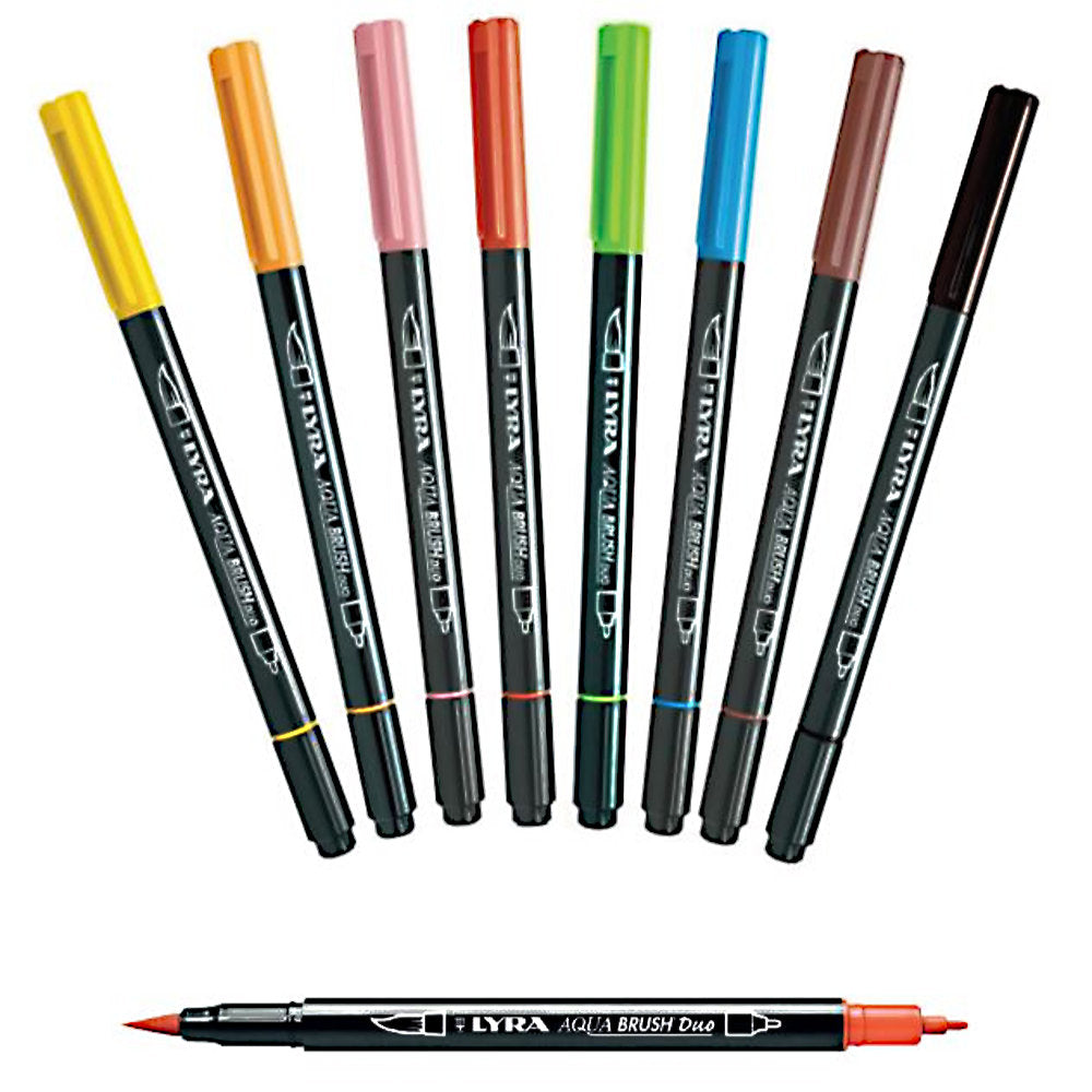 Lyra Aqua Brush Duo Pens – Kings Stationers Artist Supplies