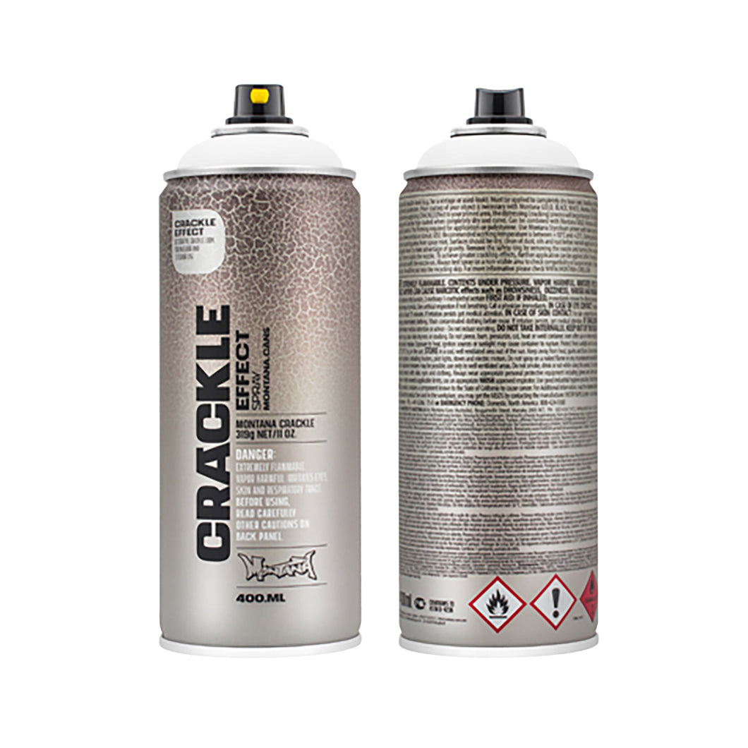 Montana CRACKLE Effect Spray 400ml Pure White