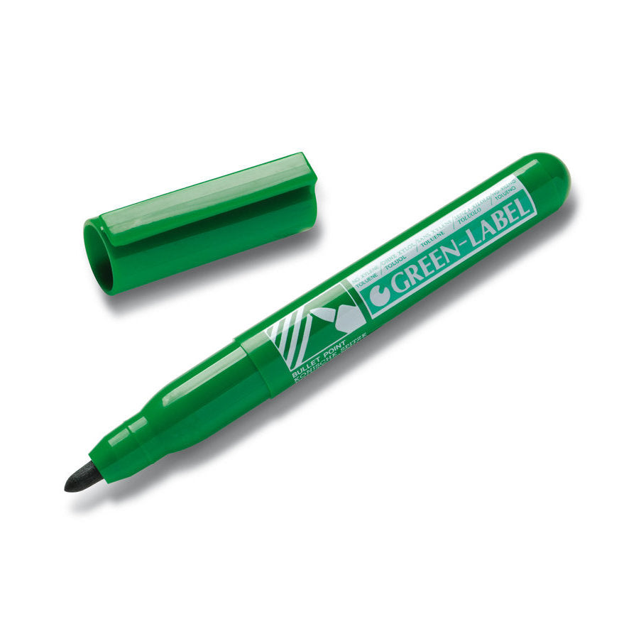 Pentel NN50 Permanent Bullet Marker Green
