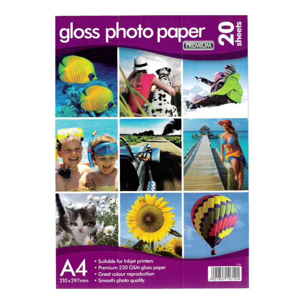 A4 Gloss Photo Paper 230gsm