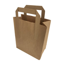 Load image into Gallery viewer, Tape Handle Take-Away Paper Carrier Bags