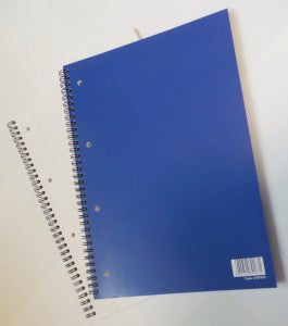 Twin Wire Laminated Cover Notebook A4