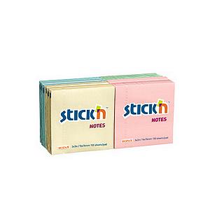 Sticky Notes 76x76mm Pastel Pack 12
