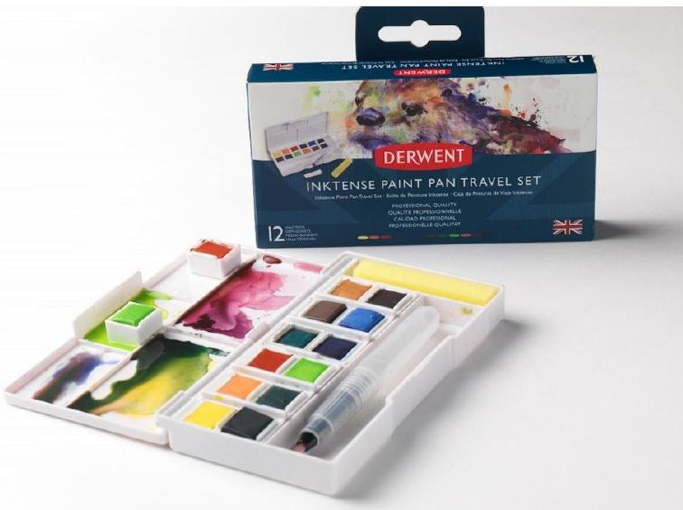 Derwent Inktense Paint Pan Travel Set No.1