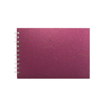 Load image into Gallery viewer, Pink Pig Sketchbook A5 Landscape - Posh Banana