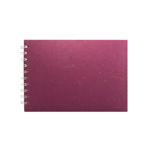 Pink Pig Sketchbook A5 Landscape - Posh Banana